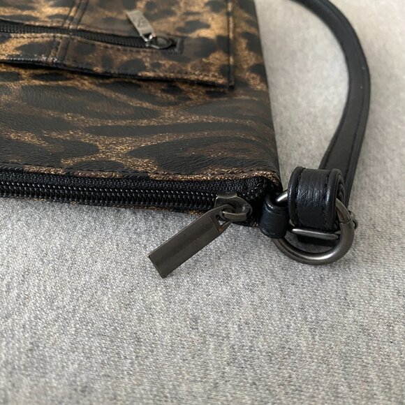 Lula Faux Leather Leopard Print Crossbody Bag - Picture 9 of 16